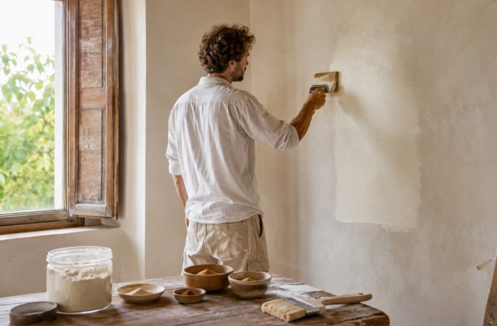 caseine peinture