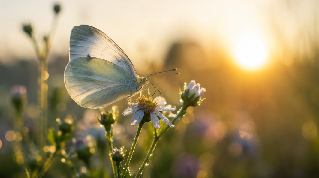 papillon blanc signification présage