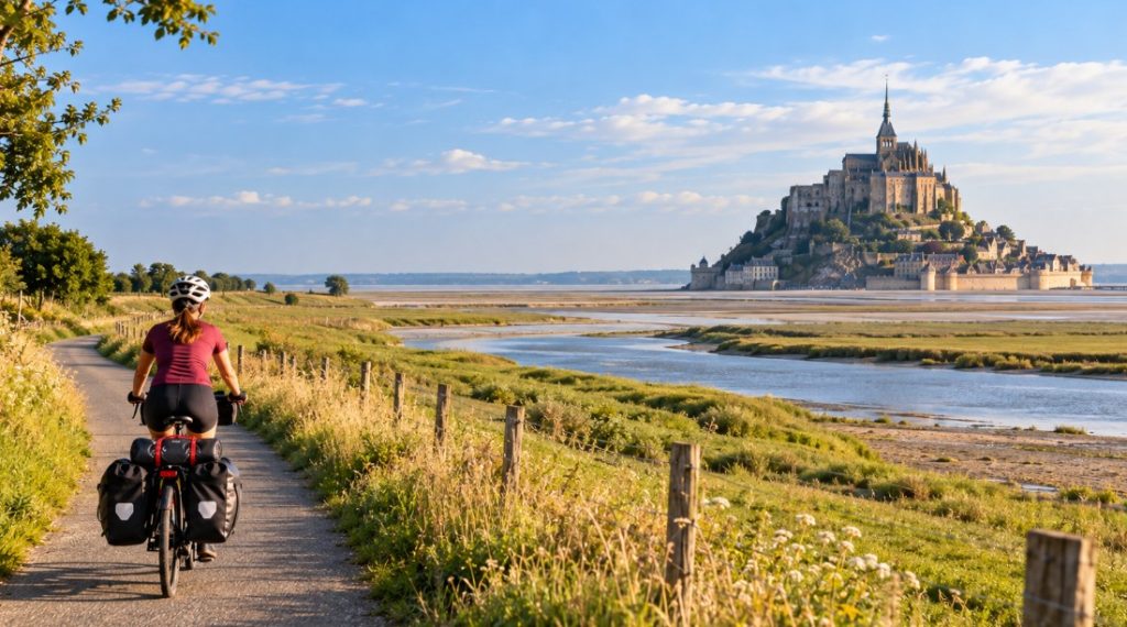 veloscenie paris mont saint michel